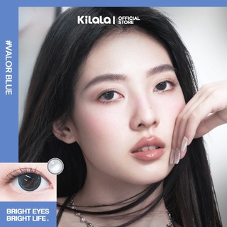 10 chiếc Kính áp tròng Kilala lens 1 ngày màu lam Valor Blue DIA 14.2mm có độ (0-8)