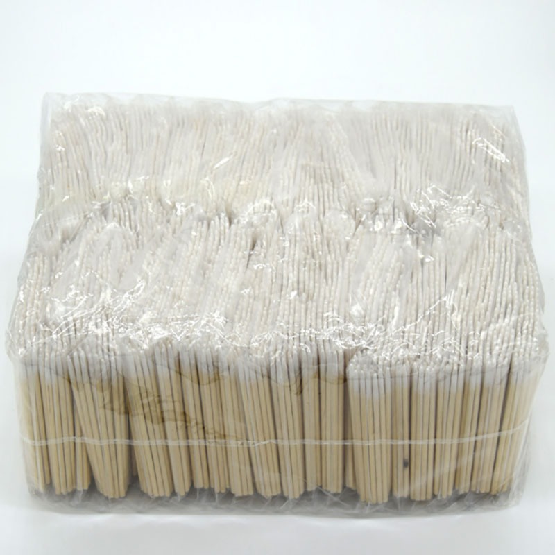 Khăn bông mũi nhọn Wenxiu tăm bông nhọn tăm bông nhỏ tăm bông làm đẹp tăm bông bộ trang điểm