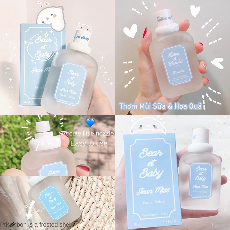 Thơm Sữa Eau De Toilette Gấu Nhỏ Bé Bé Hương