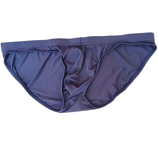 Quần lót nam ice silk quần đùi nam eo thấp nam nhẹ quần lót mỏng