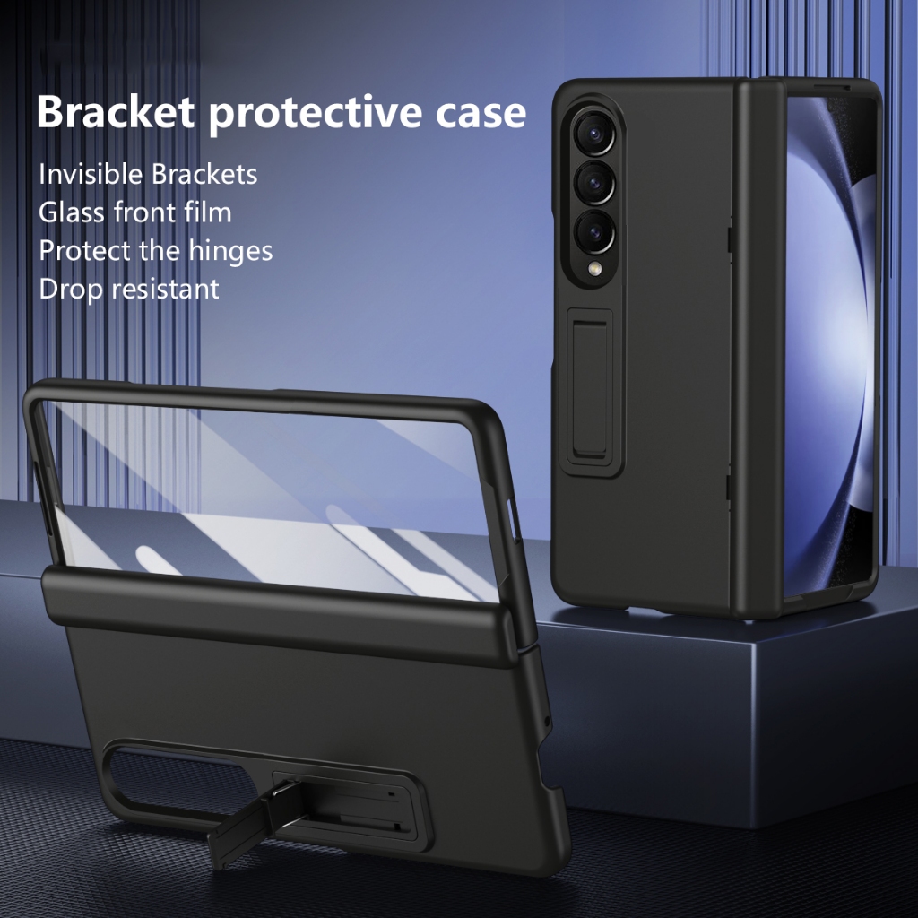 Foluu Galaxy Z fold 4 3, Flip Folio Wallet Cover Slim Premium PU Leather Case ID Khe cắm thẻ tín dụn