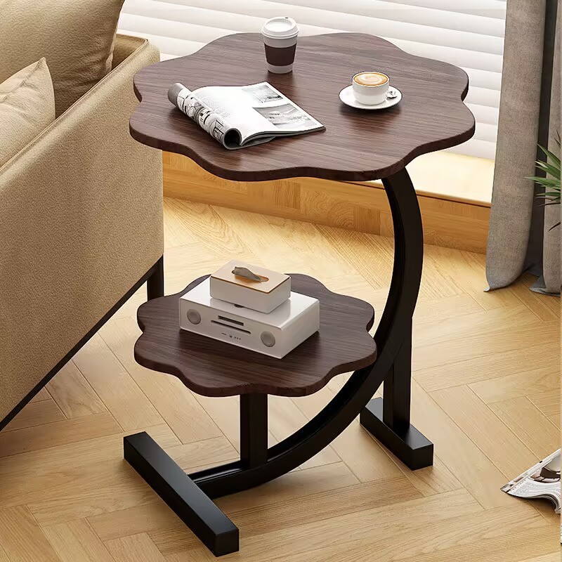 Bàn cà phê JJT nhỏ gọn đơn giản nhẹ sang trọng dùng trang trí bên ghế sofa/ phòng khách/ ban công | BigBuy360 - bigbuy360.vn