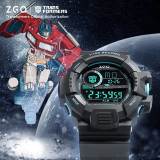Đồng Hồ Nam ZGO x Transformers Phong Cách Thể Thao Chống Nước (Điện Tử 7531)