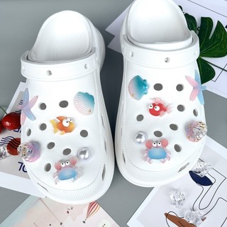 thế giới đại dương sticker dép crocs charm crocs jibbitz để trang trí dép chữ h crocs dép lê dép tổ ong