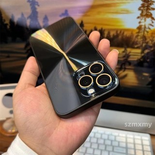 Ốp Lưng Aurora Sang Trọng Cho Iphone 15 Pro Max 14 13 12 11 Pro Max 14 15Plus Có Kính Bảo Vệ camera