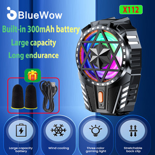  Bluewow X112 Tản Nhiệt Điện Thoại Di Động Trò Chơi PUGB Bộ Điều Khiển Di Động Quạt Làm Mát Tản Nhiệt Đa Năng 