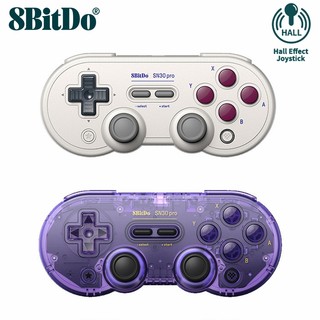 8bitdo SN30 Pro Tay cầm chơi game Bluetooth Hiệu ứng Hall Cần điều khiển Bộ điều khiển không dây Tương thích với Nintendo Switch OLED / Switch Lite Steam Deck PC Windows Android iOS macOS Raspberry Pi