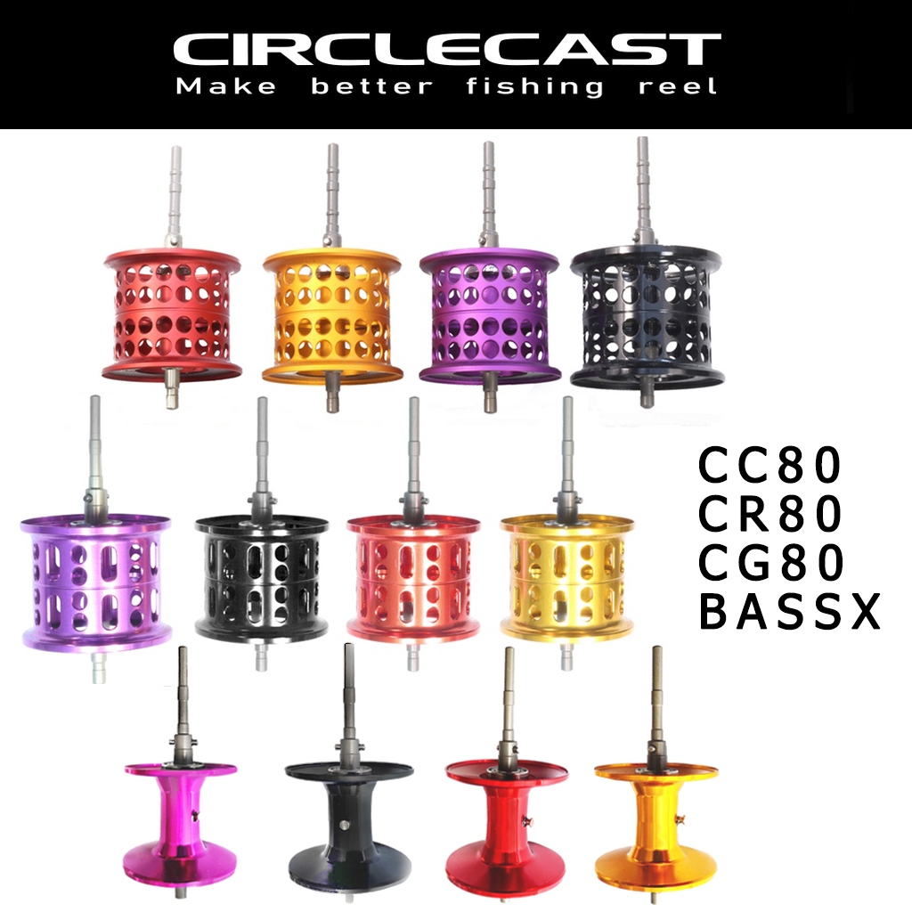 Guồng Quay Cần Câu Cá DAIWA CC80 CR80 CG80 BASS X