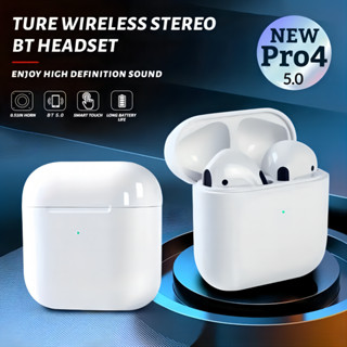  Tai nghe Bluetooth không dây trong tai TWS Pro4 tích hợp điều khiển cảm ứng và micrô 
