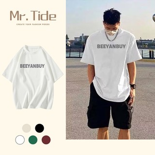 Áo thun nam, áo phông nam tay ngắn, tay lỡ cổ tròn chất cotton dày dặn thoáng mát