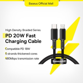 Cáp Sạc Nhanh Baseus Cổng USB C Sang Lighting 20W Cho Phone 12