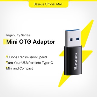 Đầu chuyển đổi OTG Baseus từ giắc cắm USB sang Type C cho Notebook