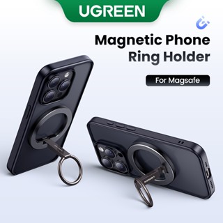 Ugreen MagSafe Giá đỡ vòng điện thoại từ tính Hợp kim kẽm Giá đỡ có thể điều chỉnh Kẹp điện thoại cho iphone Xiaomi Samsung Huawei