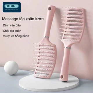 OIDIRE Lược Chải Tóc Mát Xa Da Đầu 1 Cái Sử Dụng Tại Nhà Lược Chải Tóc Đệm Khí Mát Xa Da Đầu Tạo Kiểu Tóc Xoăn Dài Đặc Biệt Cho Nữ