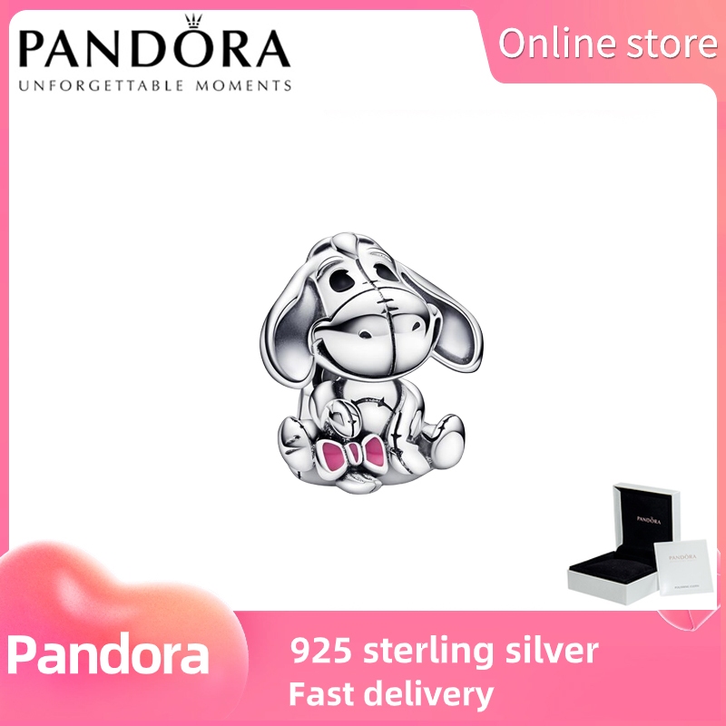 PANDORA bạc S925 [792209C01] Disney Winnie the Pooh Eeyore Charm