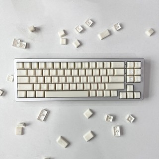 Chủ đề ngọc trắng PBT Double shot cherry profile 154 phím bàn phím cơ keycap