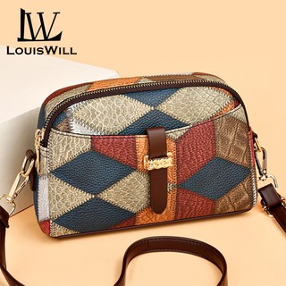 LouisWill Túi đeo vai nữ Túi đeo chéo thời trang Túi Bohemia thanh lịch Túi đeo chéo Túi đeo chéo Túi đeo chéo Túi đeo chéo Túi đeo chéo Túi thông thường Túi dây kéo đôi Xu hướng Túi đeo cổ điển