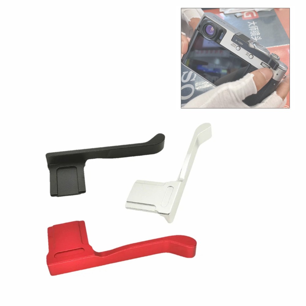 Metal Hot Shoe Thumb Up Hand Grip Hotshoe Cover for Fujifilm X100VI X100V , X100 V , X100 VI Camera 