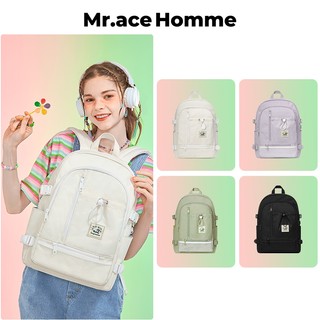 Ba lô Mr. ace Homme dành cho nữ sinh trung học, ba lô trung học cơ sở sức chứa lớn, ba lô dành cho học sinh nam