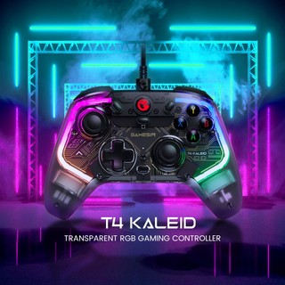 Gamesir T4 Bộ điều khiển chơi game Kaleid Tay cầm chơi game có dây có hiệu ứng Hall áp dụng cho Nintendo Switch Windows PC Steam Android TV Box