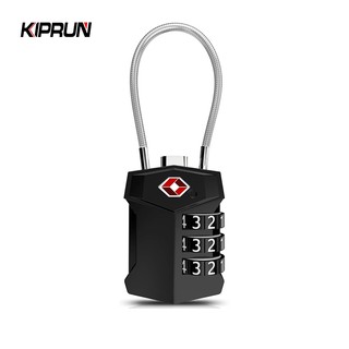 Khóa hành lý được KIPRUN TSA phê duyệt, Khóa hành lý cáp kết hợp 3 chữ số, Khóa du lịch TSA, Khóa kết hợp du lịch cho ba lô, Vali, Túi xách, Tủ khóa
