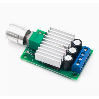Bộ điều khiển tốc độ động cơ DC Pwm 12V24V 10A Bộ điều khiển DC công suất cao Điều khiển tốc độ Điều khiển nhiệt độ Công tắc làm mờ Động cơ Bộ điều khiển tốc độ động cơ 775,795,895