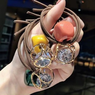 Phiên Bản Hàn Quốc Rỗng Pha Lê Tóc Nữ Co Giãn Tóc Phụ Kiện Tóc