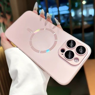 Ốp sạc không dây mờ sang trọng cho Iphone 15 Pro Max 14 13 12 11 promax Cover có ống kính máy ảnh