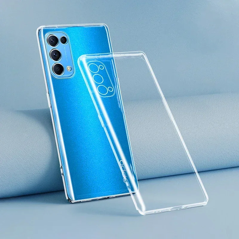 Ốp Điện Thoại Cho OPPO Reno5 Reno 5 Pro Plus Lite K Z F 5K 5Z 5F 5Lite 5Pro Pro + 5G Vỏ Silicon Trong Suốt Mềm