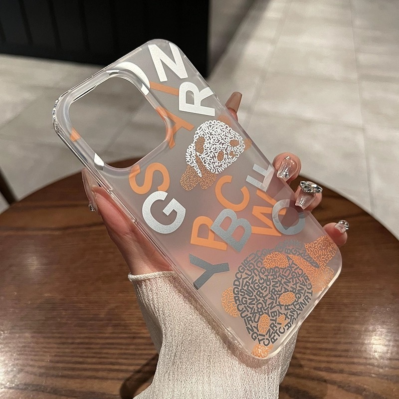 【Matte acrylic hard case/Panda】Ốp lưng compatible for iPhone 15 14 13 pro max case