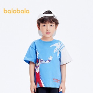 Bộ sưu tập áo thun mùa hè phong cách balabala Boys Phong cách thoải mái và thời trang