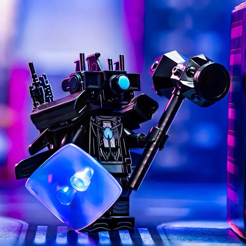 Titan cameraman upgrade Skibidi Vệ Sinh Minifigures Titan Màn Hình Tivi Người Loa Minifigures Khối Xây Dựng Đồ Chơi Trẻ Em