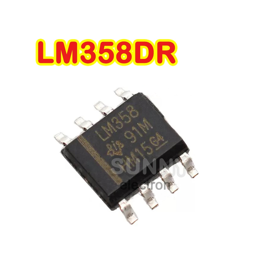20 Chiếc LM358DR SOP8 LM358 Miếng Dán SOP8 Tiêu Thụ Điện Năng Thấp Kênh Hoạt Động Chip ic
