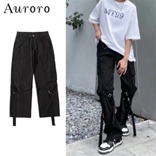 Quần túi hộp unisex cargo pants street style hiphop quần jogger thể thao nam Màu Trơn oversizequần hộp nam