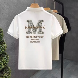 Mùa Hè Dạo Phố Mặc Áo Sơ Mi POLO Tay Ngắn Nam Phong Cách Mỹ 2024 Phong Cách Mới Áo Thun Nam Hợp Thời Trang Ve Áo Công Sở Nam Hàng Đầu