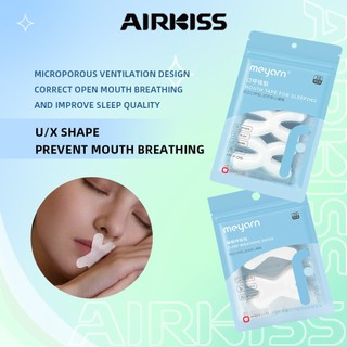  Airkiss Miếng dán thở khi ngủ Băng miệng Ngăn ngừa thở miệng Chống ngáy 36 CÁI Hơi thở chính xác
