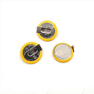 5 Chiếc CR1225 Hàn Pin Pin Ngang Hàn Pin 3V Pin 1225 Pin Nút Pin 12MM Pin Pitch