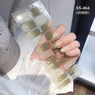 UR Sugar Set 22 Miếng Dán gel Kim Tuyến Lấp Lánh Tự Dính Trang Trí Móng Nghệ Thuật