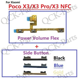 Nút nguồn mới flex cho poco x3 pro nfc bật tắt nút âm lượng flex