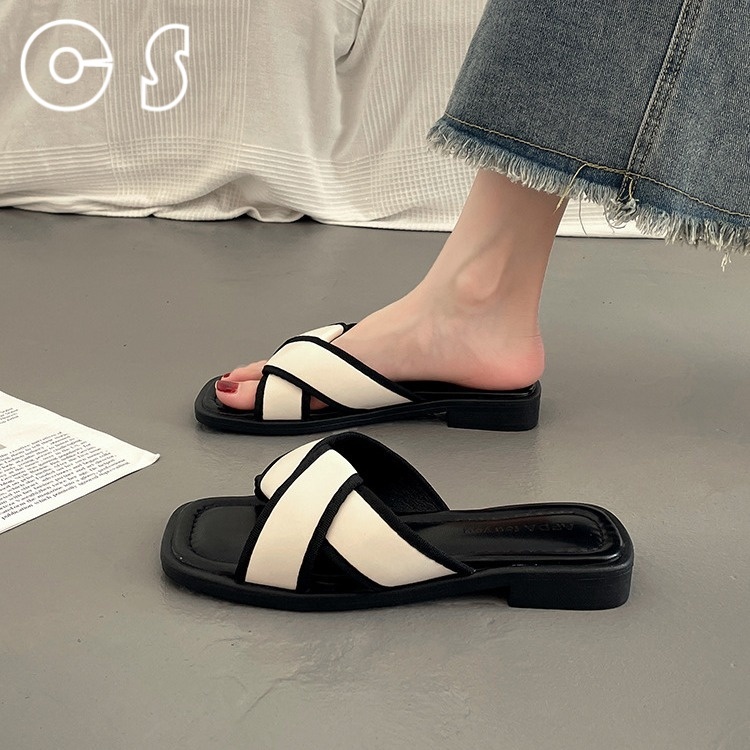 C&S Dép sandal nữ 2024 Mùa hè Kiểu Dáng Thời Trang 23071301