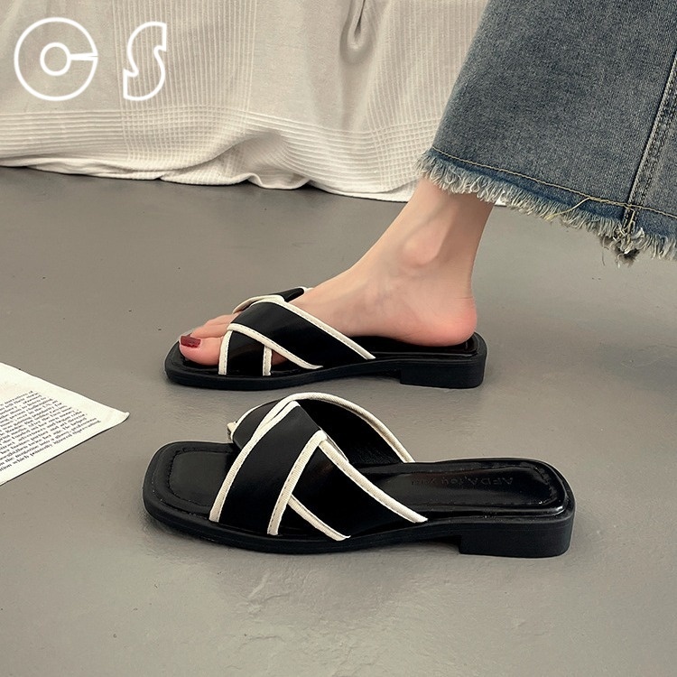 C&S Dép sandal nữ 2024 Mùa hè Kiểu Dáng Thời Trang 23071301
