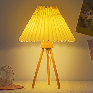 Mauno. Đèn Bàn Phong Cách Retro Xếp Ly Đa Năng Đầu Giường Đọc Sách Cho Phòng Ngủ Gia Đình