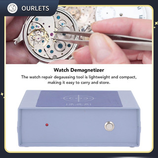 Máy khử từ đồng hồ đồng hồ khử từ demagnetizer đồng hồ từ tính loại bỏ tiêu chuẩn hoa kỳ 110v