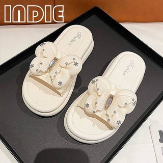 INDIE dép nữ dép bánh mì  2024 HOTSALE Giày lỗ bánh mì dễ thương Linh hoạt Độn đế Độc đáo Đàn hồi tốt FDL24408BC 14Z240403