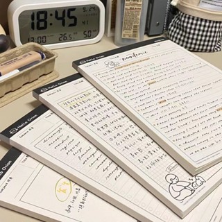 Sổ tay ghi chép từ vựng/Tờ Giấy Ghi Chú B5 Tiện Lợi sổ ghi chú