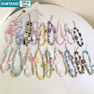  dây đeo điện thoại đẹp dễ thương bướm trái tim 3d keyring hình dạng Đa Năng Kiểu móc khoá Hàn Quốc Phong cách 