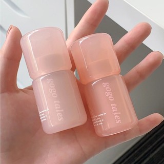 Gogo Tales Lip Gloss Gogo Dance Pink Glass Essence Lip Gloss Big Ice Bucket Lip Essence Mirror Lip Gloss Dưỡng ẩm Tẩy tế bào chết Phai màu Lip Lines