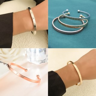 Thời Trang Nữ Trang Sức Hợp Kim Vàng Mạ Bạc Lắc Tay