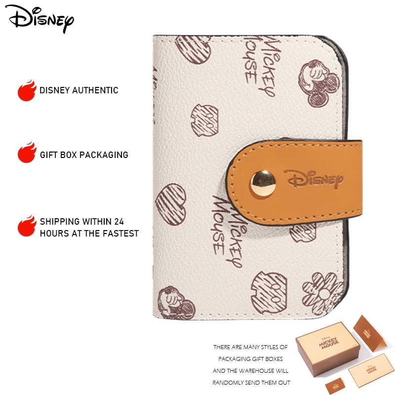 Disney Chính Hãng Chính Hãng Mickey Series Dễ Thương Graffiti Đựng Thẻ Ví Dung Tích Lớn Thẻ Ngân Hàng Thẻ Xe Buýt Thẻ Sinh Viên Thẻ Túi Cổ Điển Giá Đỡ Thẻ Dung Tích Lớn BMK-71372