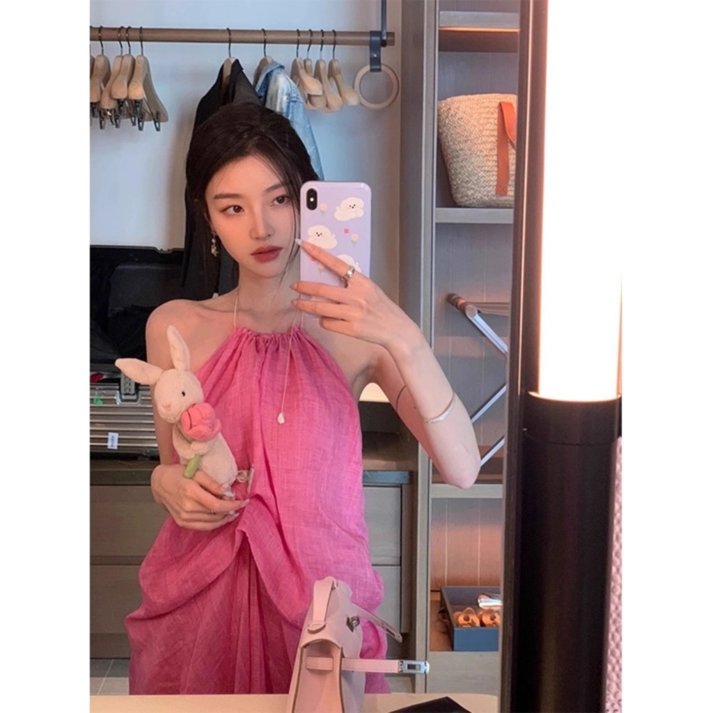 KEYADAI Váy đi biển Váy Đầm Váy nữ body đầm Cute INS Cổ điển hàn quốc WLQ2430V2Q 13Z240329 | BigBuy360 - bigbuy360.vn